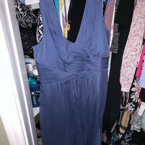 Dusty Blue Purple Formal Dress